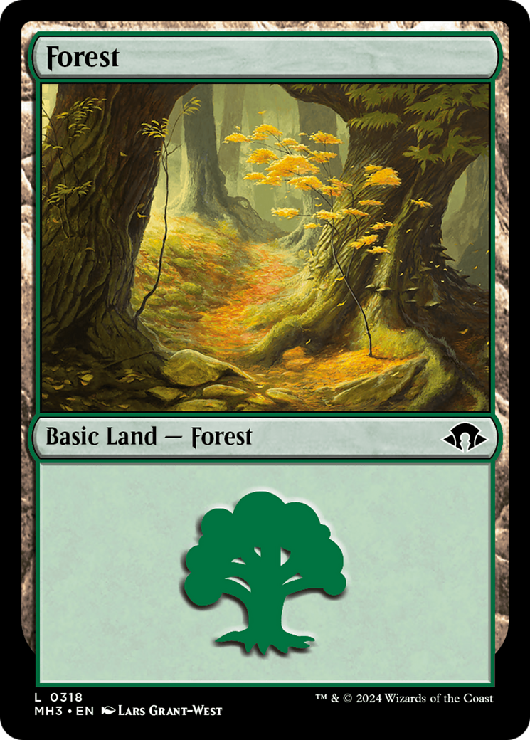 Image of Forest (0318) (MH3-318) - Modern Horizons 3 Foil