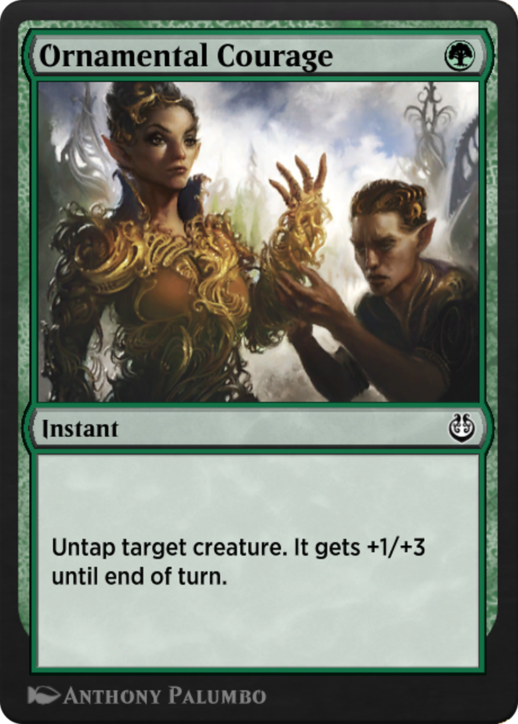 Image of Ornamental Courage (KLR-173) - Kaladesh Remastered