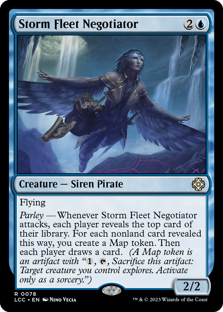 Image of Storm Fleet Negotiator (LCC-078) - The Lost Caverns of Ixalan Commander