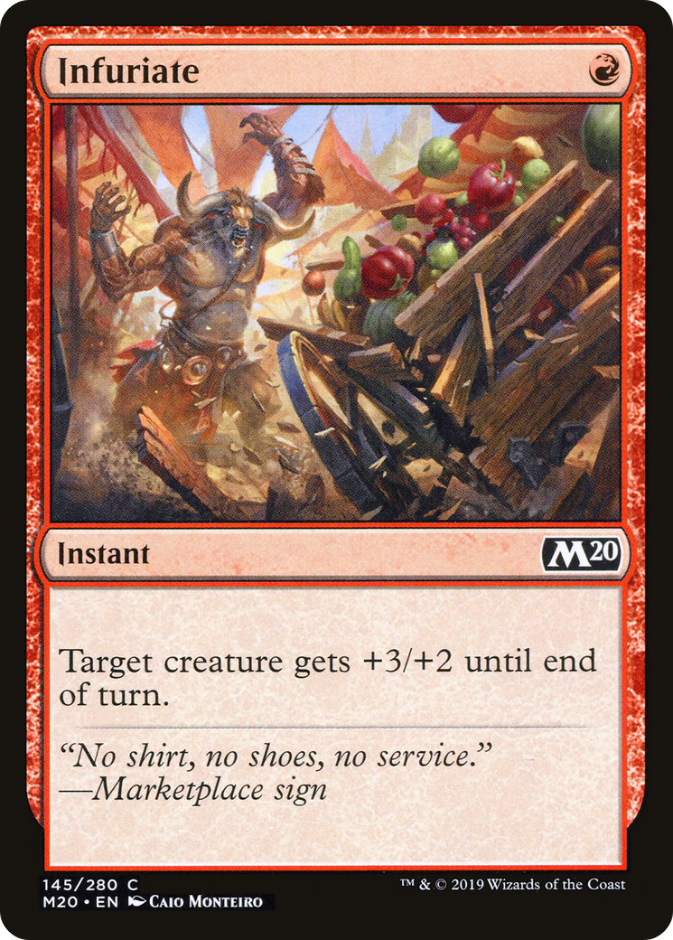 Image of Infuriate (M20-145) - Core Set 2020 Foil
