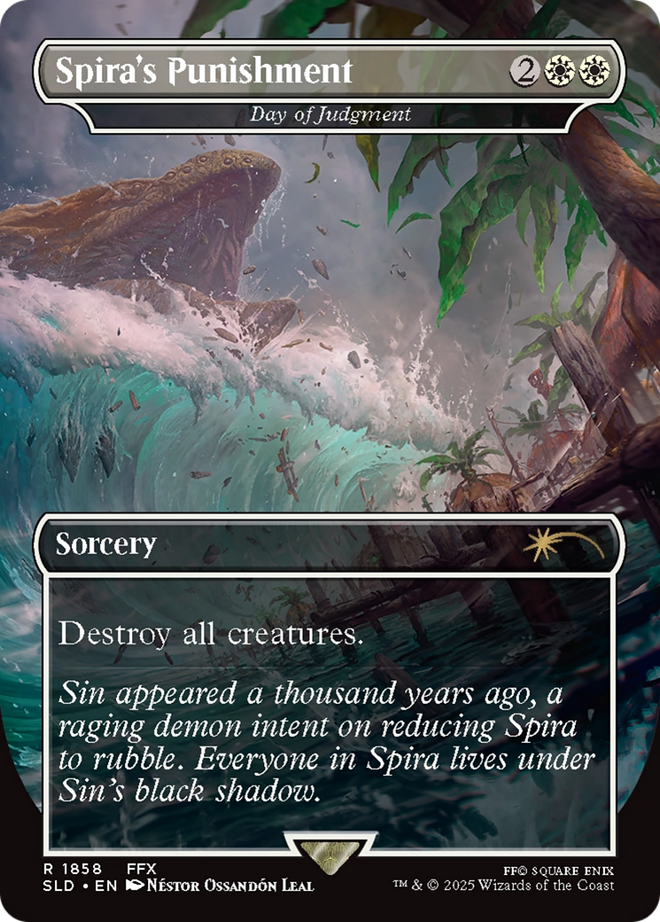 Image of Spira's Punishment - Day of Judgment (SLD-1858) - Secret Lair Drop / Spira's Punishment (Borderless)