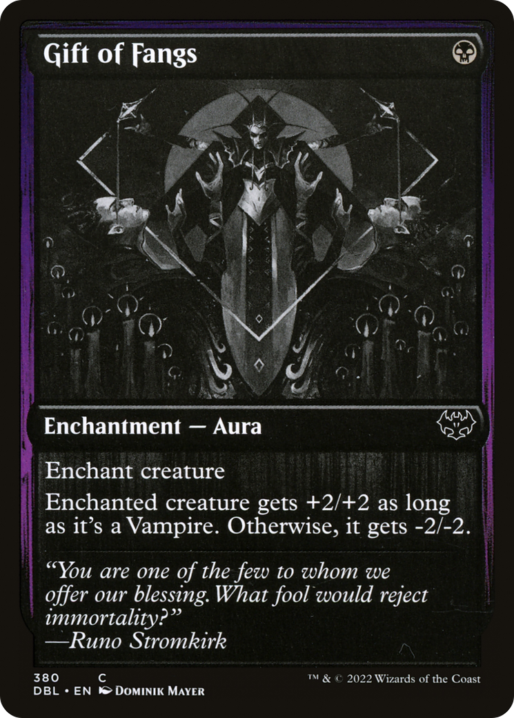 Image of Gift of Fangs (DBL-380) - Innistrad: Double Feature