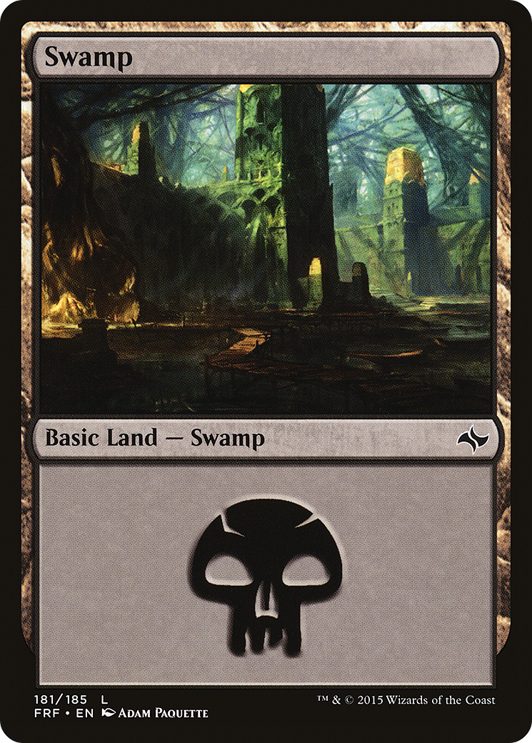 Image of Swamp (181) (FRF-181) - Fate Reforged Foil
