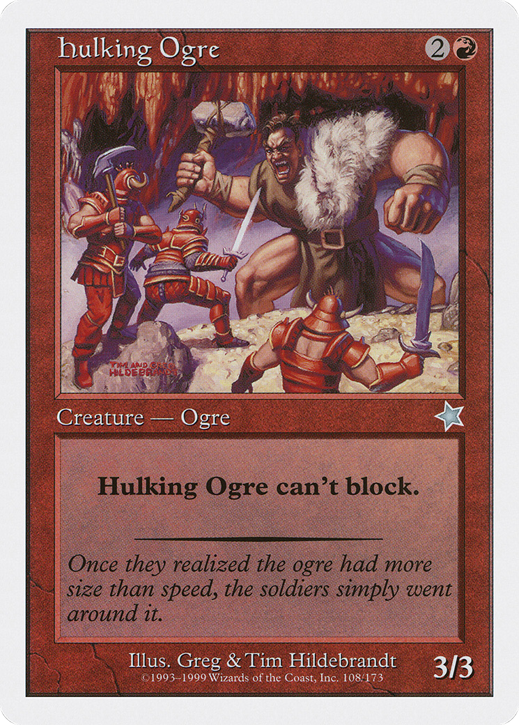 Image of Hulking Ogre (S99-108) - Starter 1999