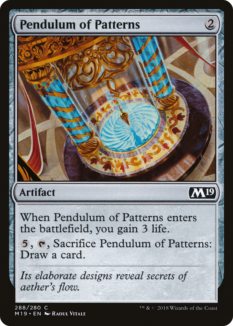 Image of Pendulum of Patterns (M19-288) - Core Set 2019