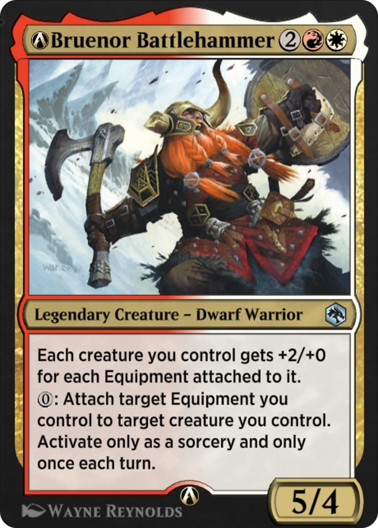 Image of A-Bruenor Battlehammer (AFR-A-219) - Adventures in the Forgotten Realms