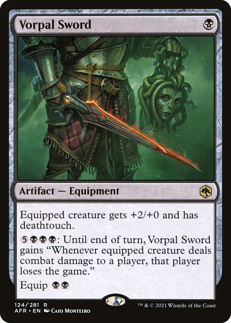 Image of Vorpal Sword (AFR-124) - Adventures in the Forgotten Realms