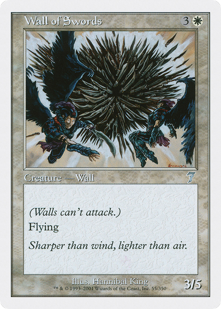 Image of Wall of Swords (7ED-055) - 7th Edition