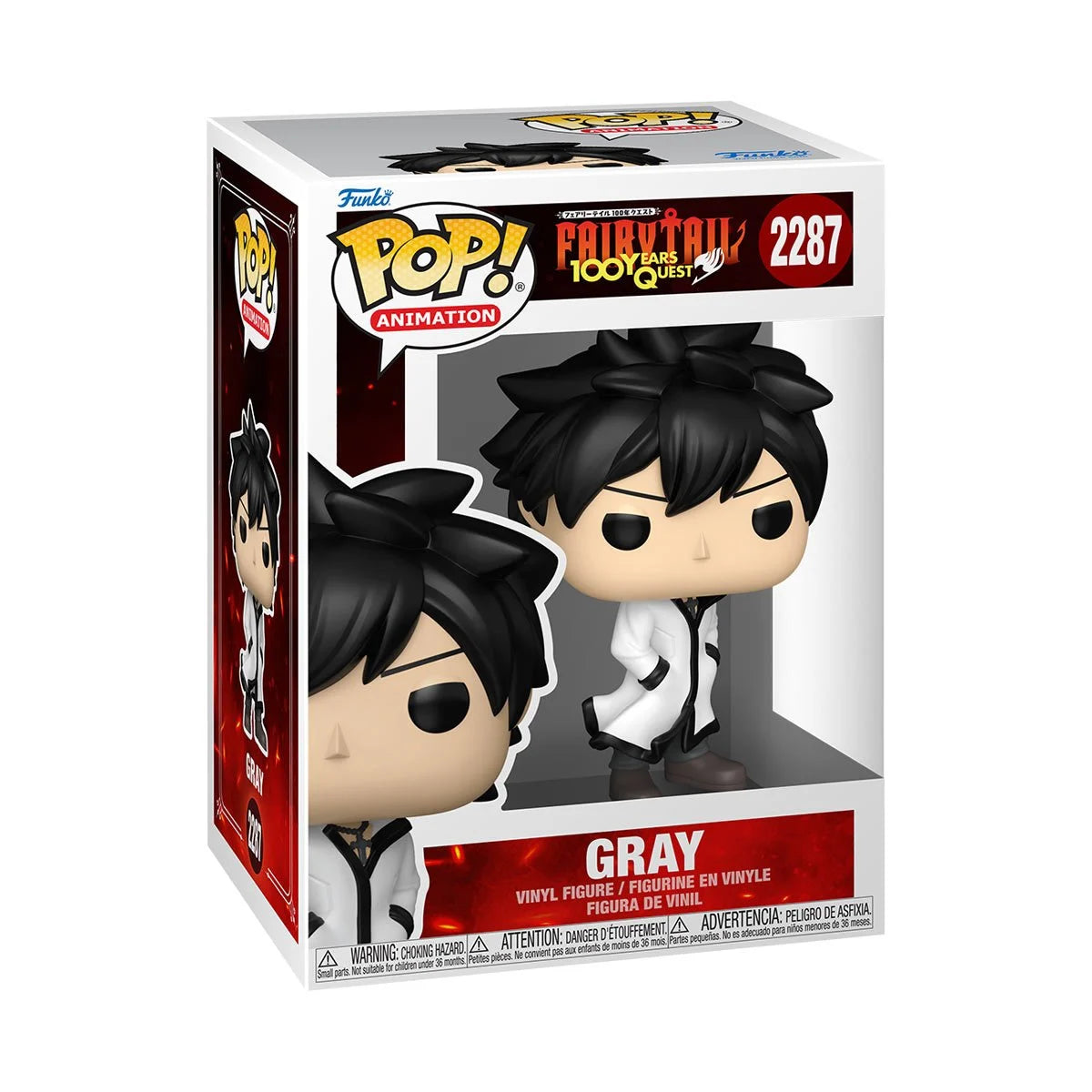 Image of Fairy Tail 100 Years Quest Gray Funko Pop! Vinyl Figure #2287