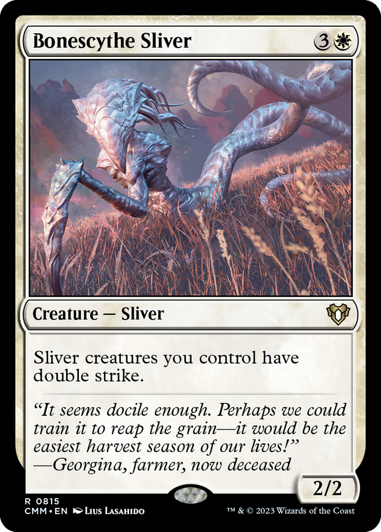 Image of Bonescythe Sliver (CMM-815) - Commander Masters