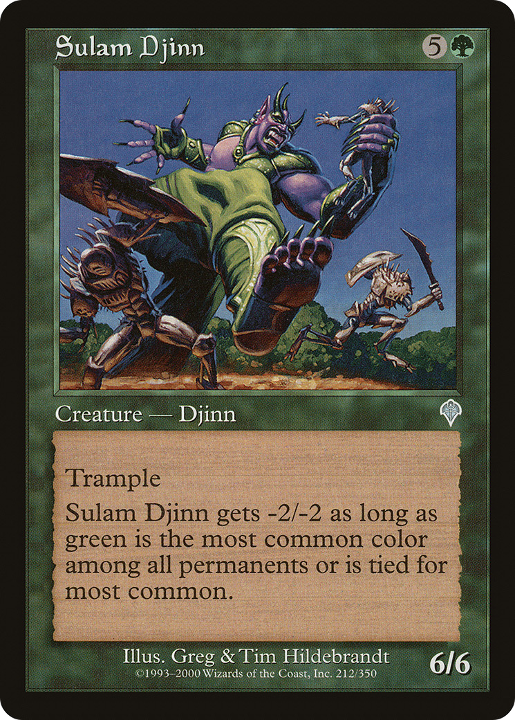 Image of Sulam Djinn (INV-212) - Invasion