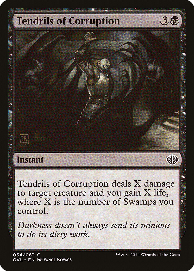 Image of Tendrils of Corruption (DD3-054) - Duel Decks Anthology: Garruk vs. Liliana