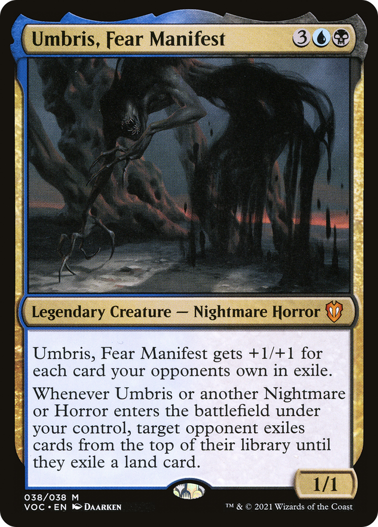 Image of Umbris, Fear Manifest (VOC-038) - Crimson Vow Commander