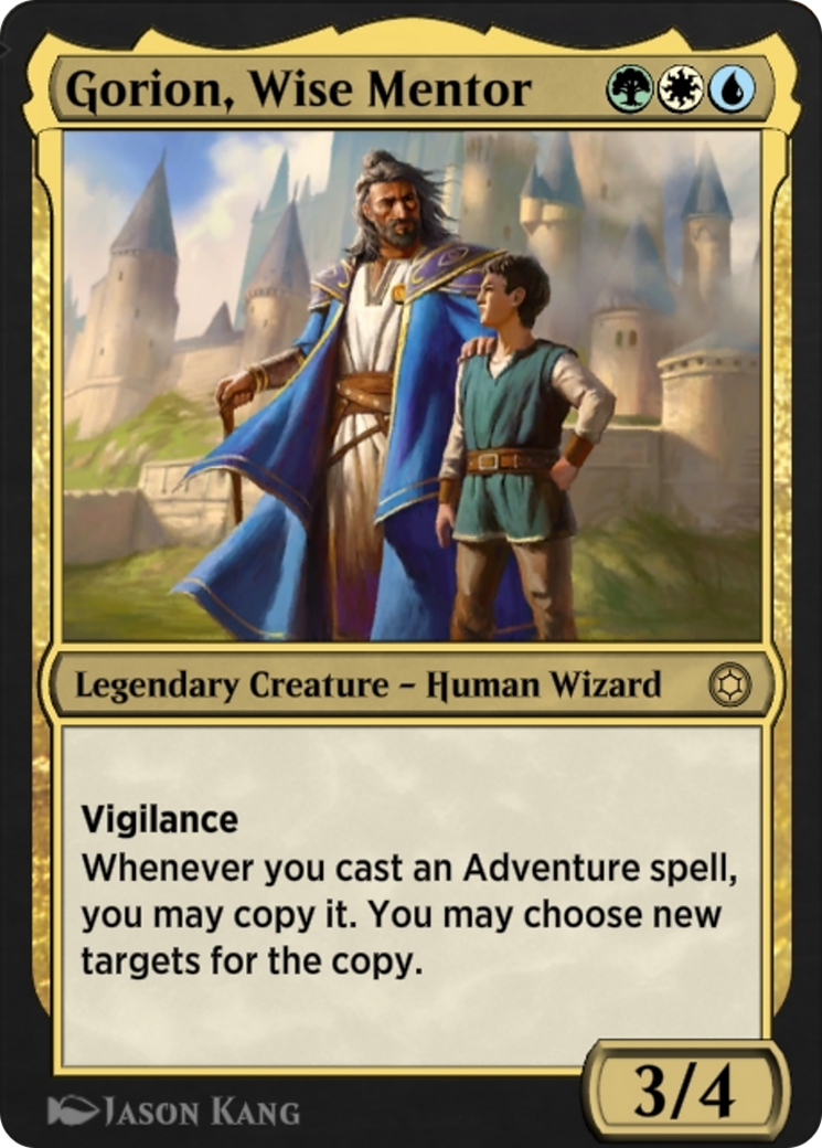 Image of Gorion, Wise Mentor (HBG-234) - Alchemy Horizons: Baldur's Gate
