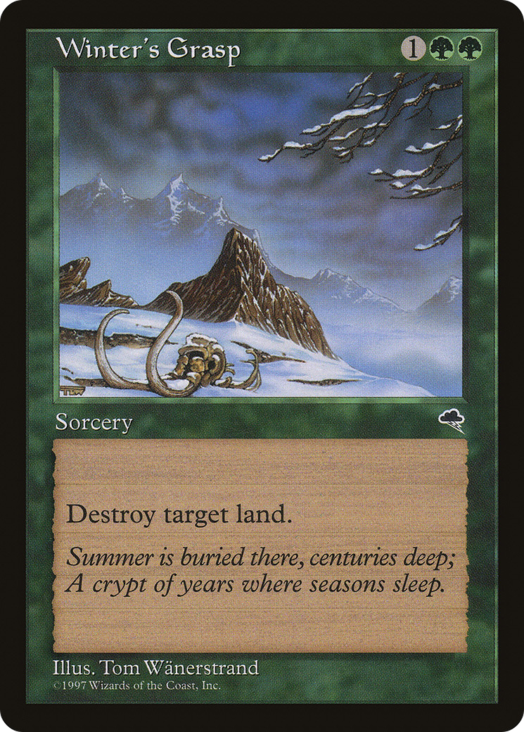 Image of Winter's Grasp (TMP-265) - Tempest