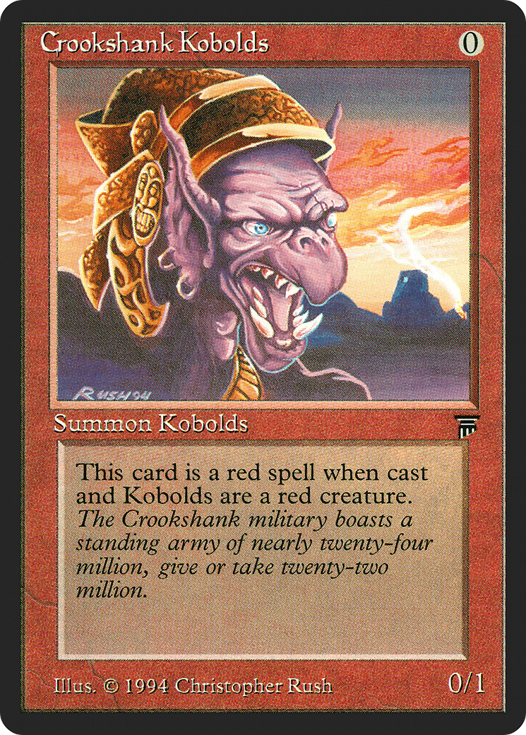 Image of Crookshank Kobolds (LEG-) - Legends