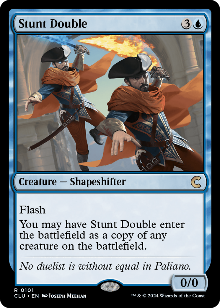 Image of Stunt Double (CLU-101) - Ravnica: Clue Edition