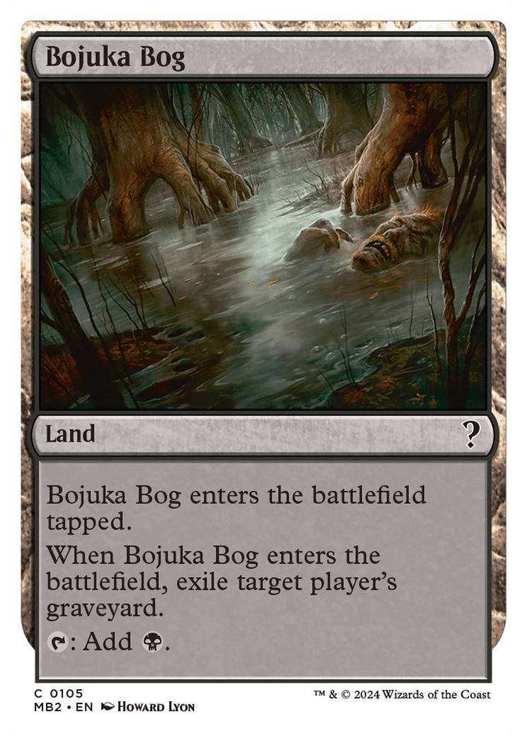Image of Bojuka Bog (White Border) (MB2-105) - Mystery Booster 2