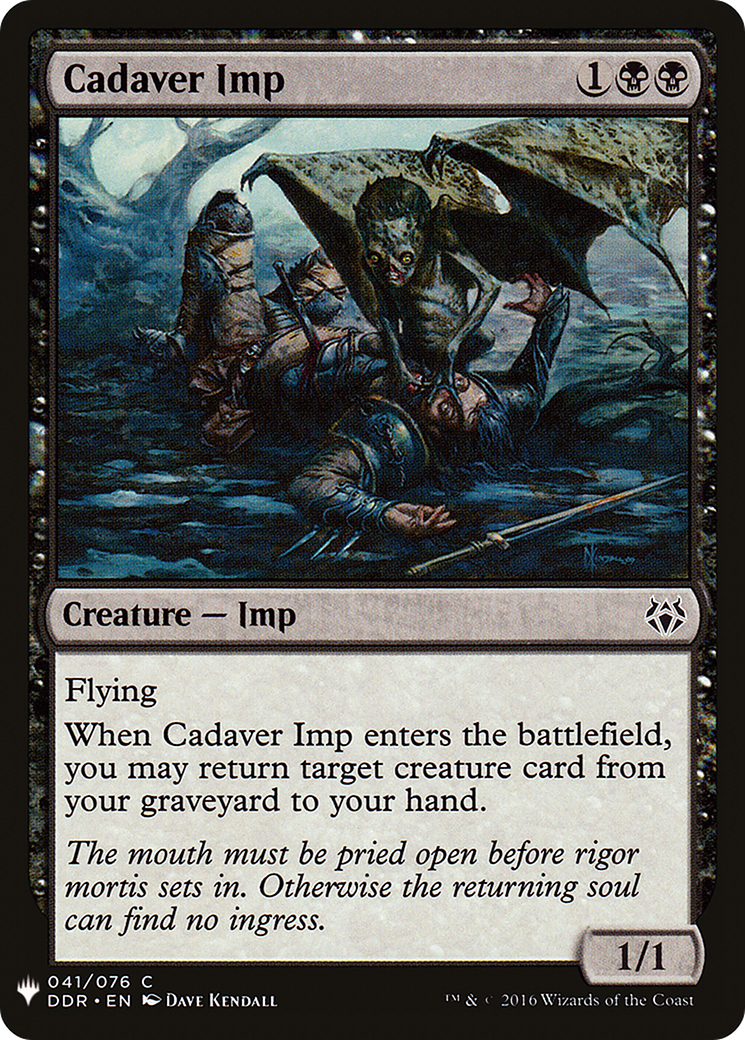 Image of Cadaver Imp (LIST-DDR-41) - The List