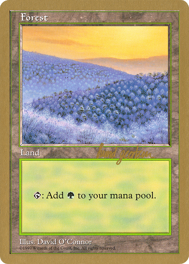 Image of Forest (420) - 1997 Svend Geertsen (5ED) (WCD-) - World Championship Decks 1997