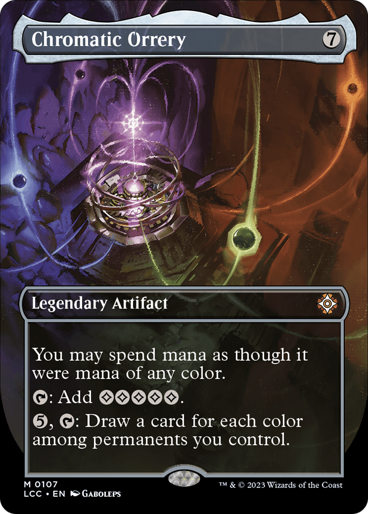 Image of Chromatic Orrery (Borderless) (LCC-107) - The Lost Caverns of Ixalan Commander (Borderless)