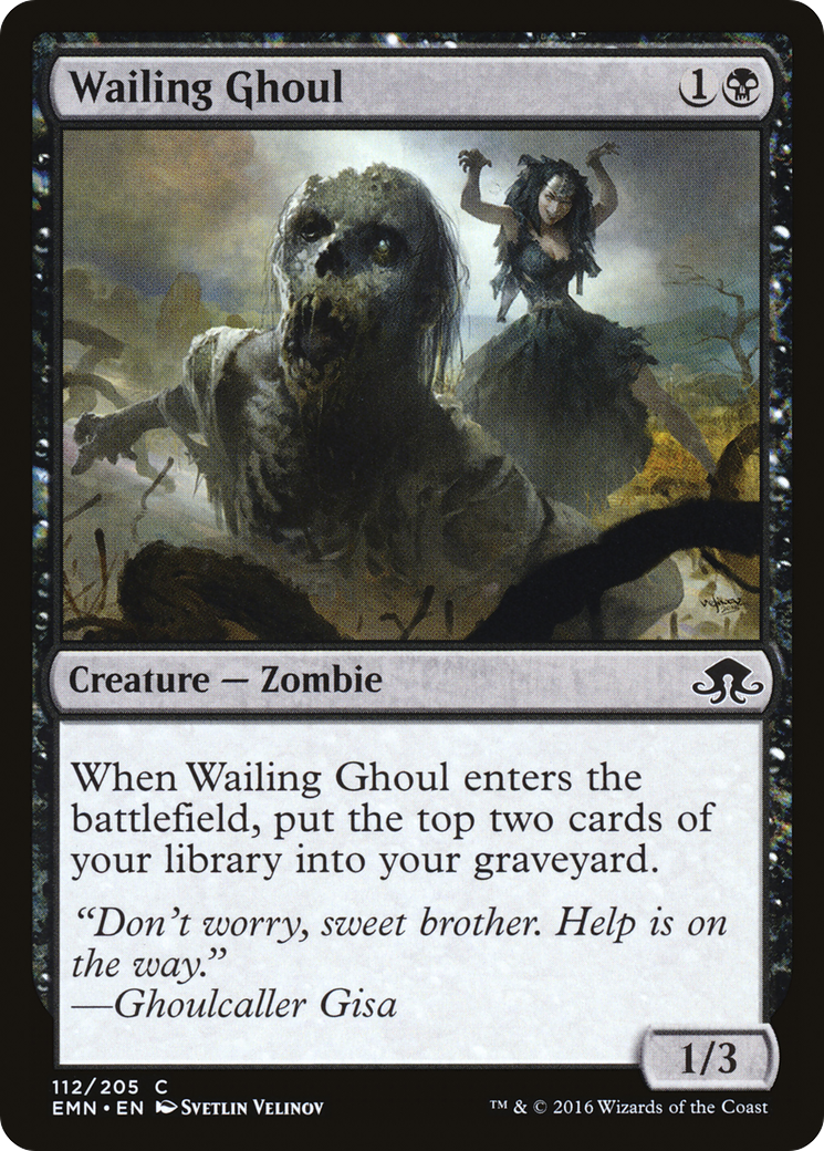 Image of Wailing Ghoul (EMN-112) - Eldritch Moon Foil