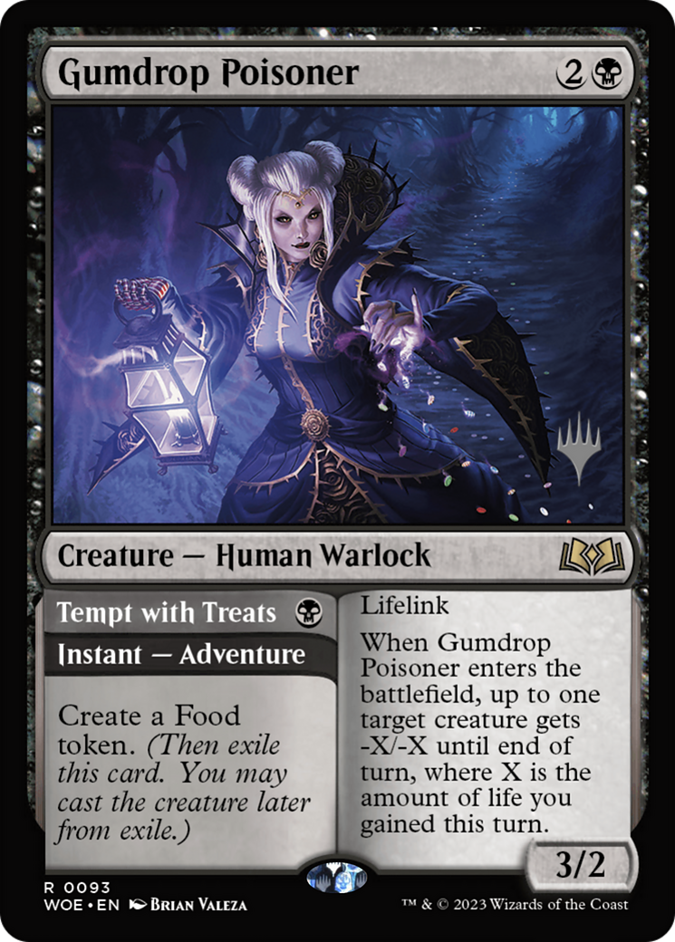 Image of Gumdrop Poisoner (PPWOE-093) - Wilds of Eldraine Promos Foil
