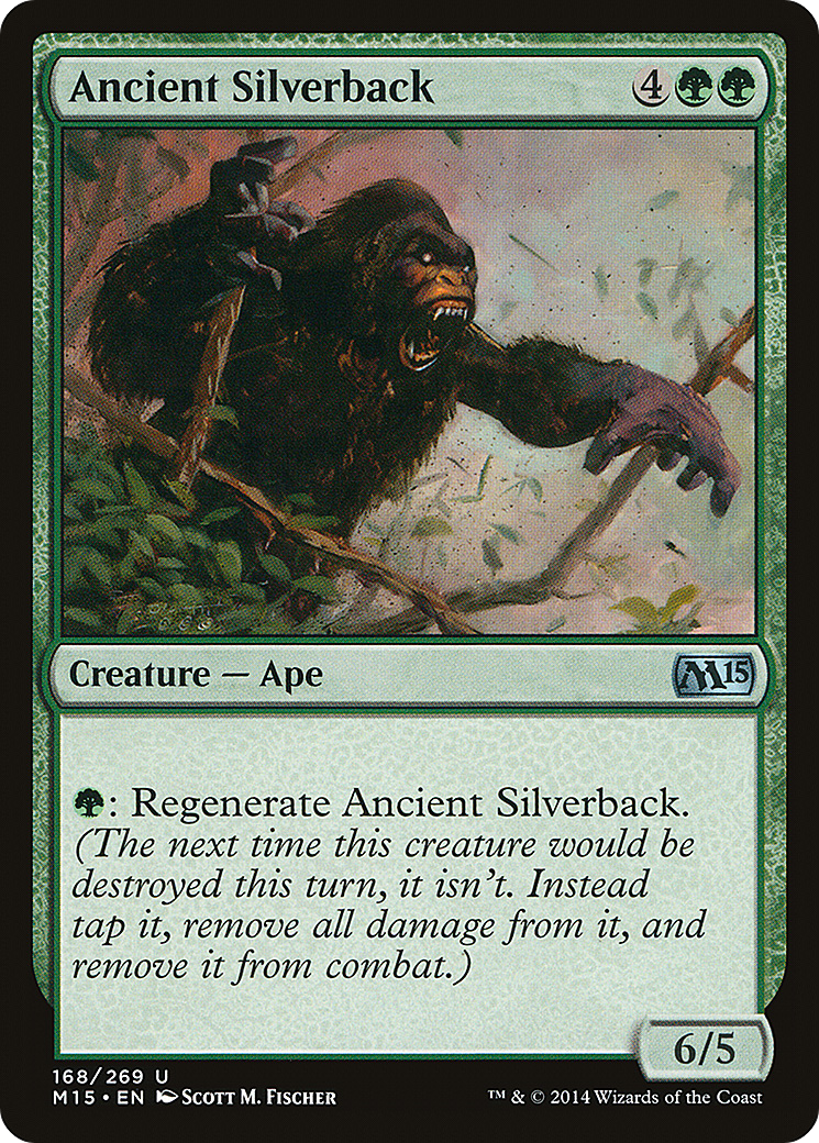 Image of Ancient Silverback (M15-168) - Magic 2015 Foil