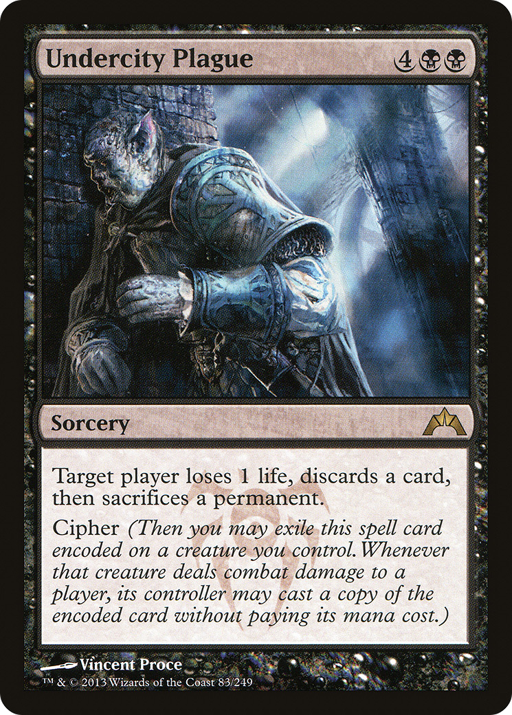 Image of Undercity Plague (GTC-083) - Gatecrash