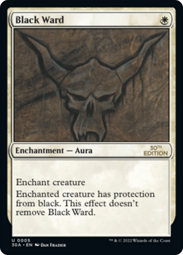 Image of Black Ward (30A-005) - 30th Anniversary Edition
