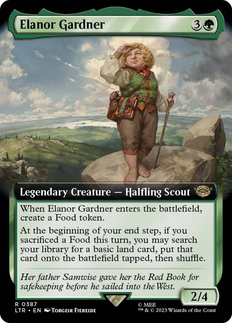 Image of Elanor Gardner (Extended Art) (LTR-387) - The Lord of the Rings: Tales of Middle-earth: (Extended Art)