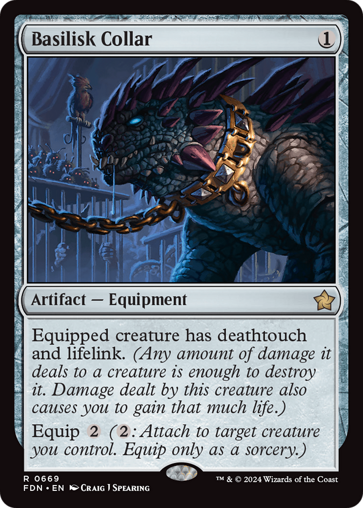 Image of Basilisk Collar (FDN-669) - Foundations