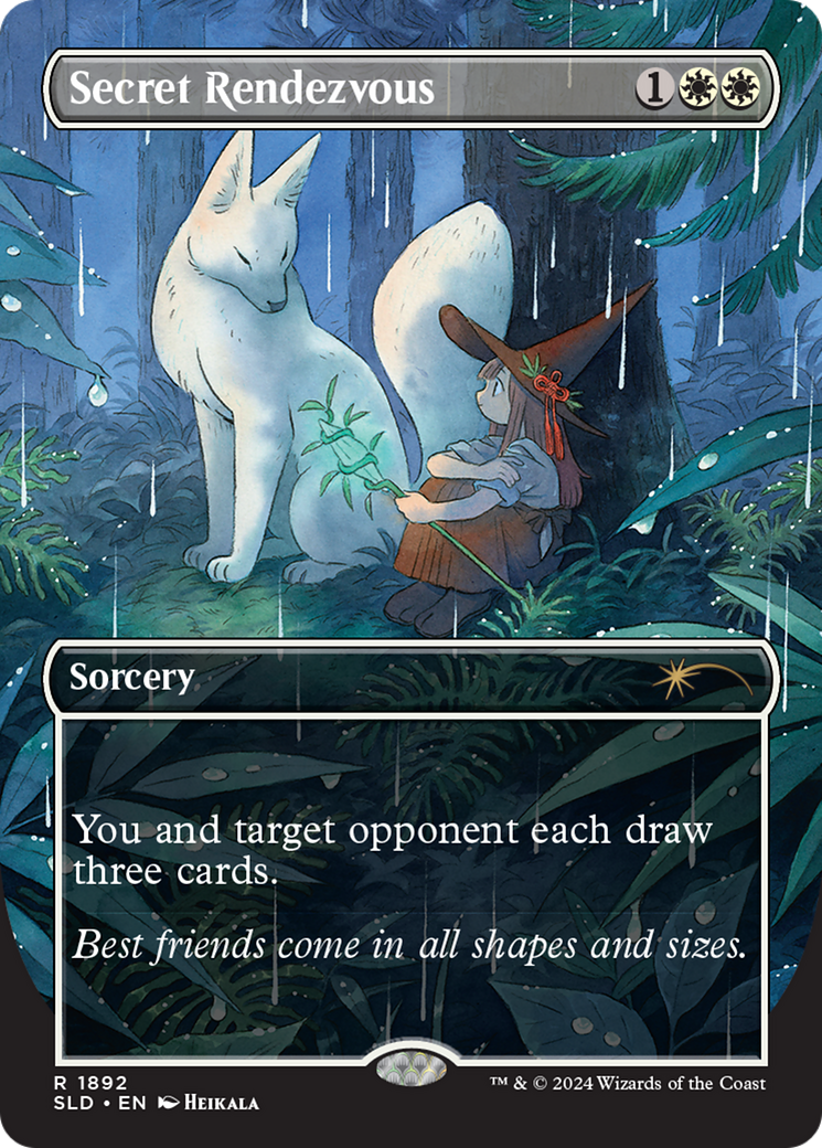 Image of Secret Rendezvous (SLD-1892) - Secret Lair Drop (Borderless) Foil