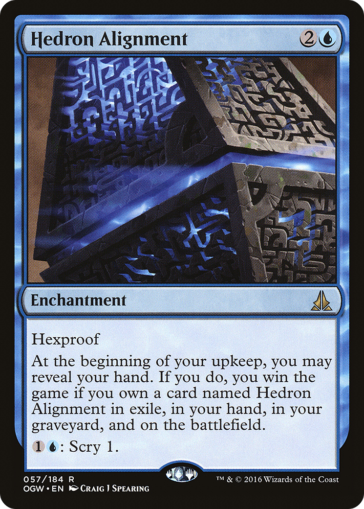 Image of Hedron Alignment (OGW-057) - Oath of the Gatewatch Foil