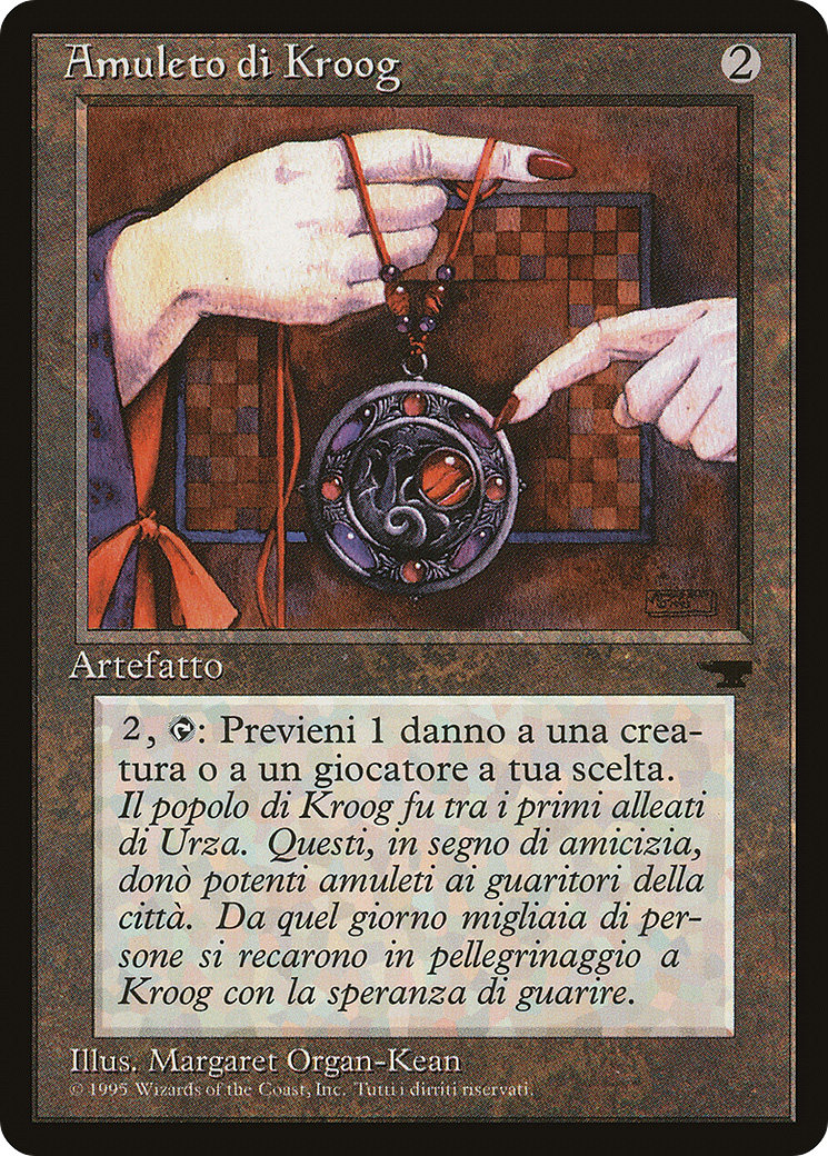 Image of Amulet of Kroog (Italian) - 