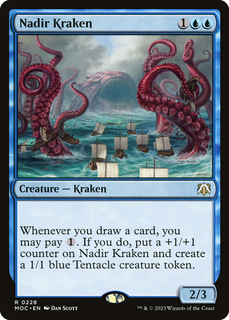Image of Nadir Kraken (MOC-228) - March of the Machine Commander