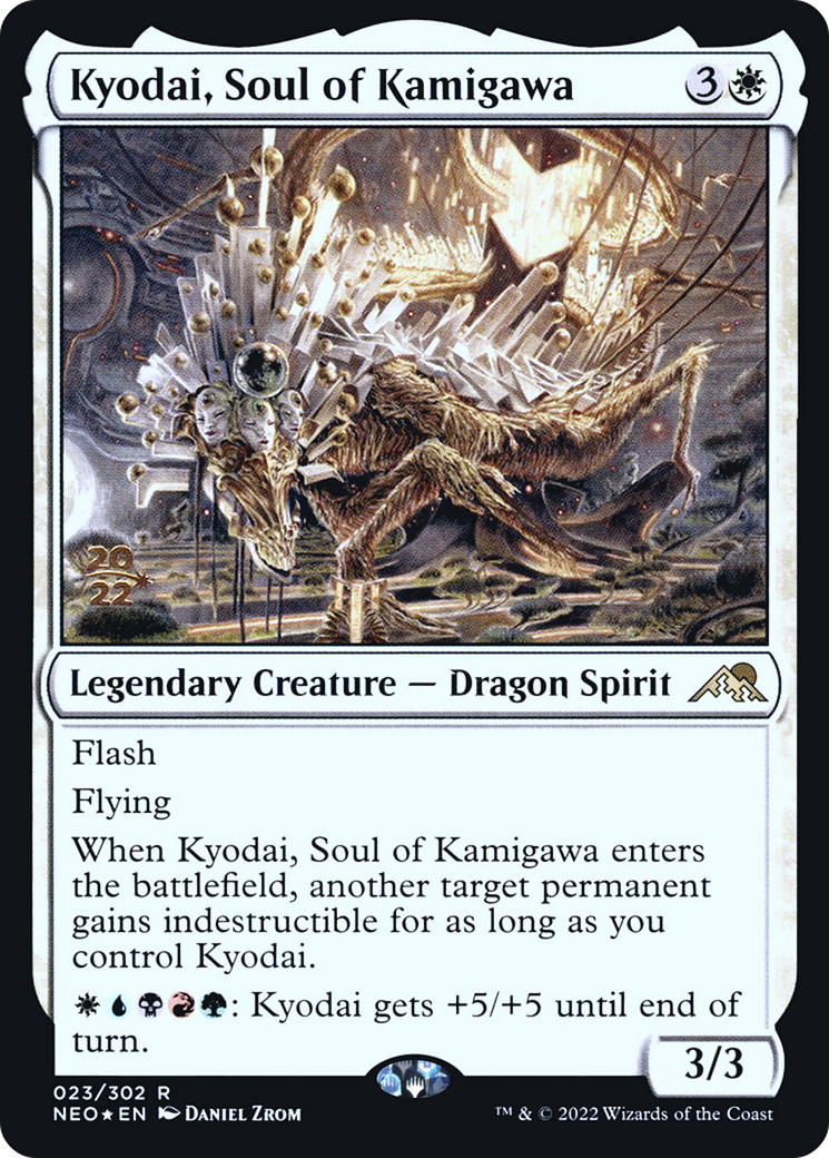 Image of Kyodai, Soul of Kamigawa (PRE-023) - Kamigawa: Neon Dynasty Promos Foil
