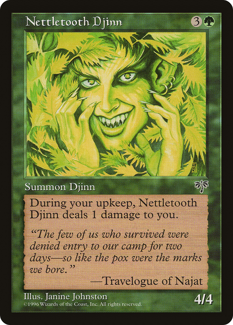 Image of Nettletooth Djinn (MIR-) - Mirage