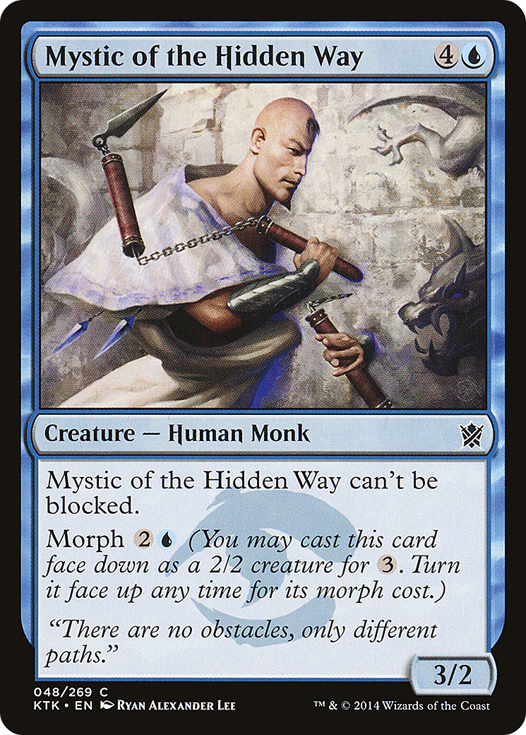 Image of Mystic of the Hidden Way (KTK-048) - Khans of Tarkir Foil