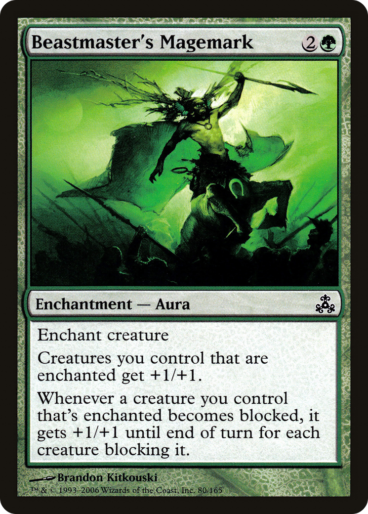 Image of Beastmaster's Magemark (GPT-080) - Guildpact Foil
