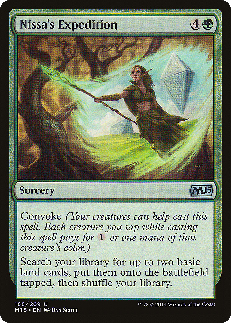 Image of Nissa's Expedition (M15-188) - Magic 2015 Foil