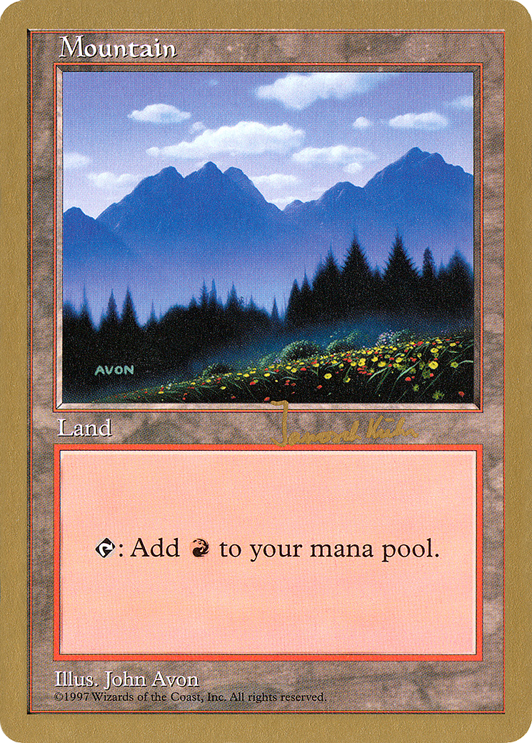 Image of Mountain (433) - 1997 Janosch Kuhn (5ED) (WCD-) - World Championship Decks 1997