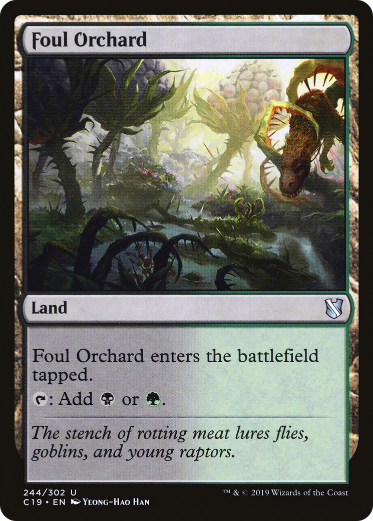 Image of Foul Orchard (C19-244) - Commander 2019