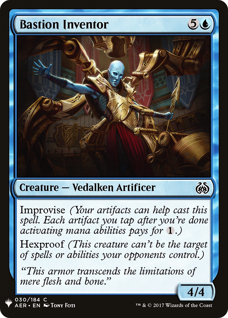 Image of Bastion Inventor (LIST-AER-30) - The List