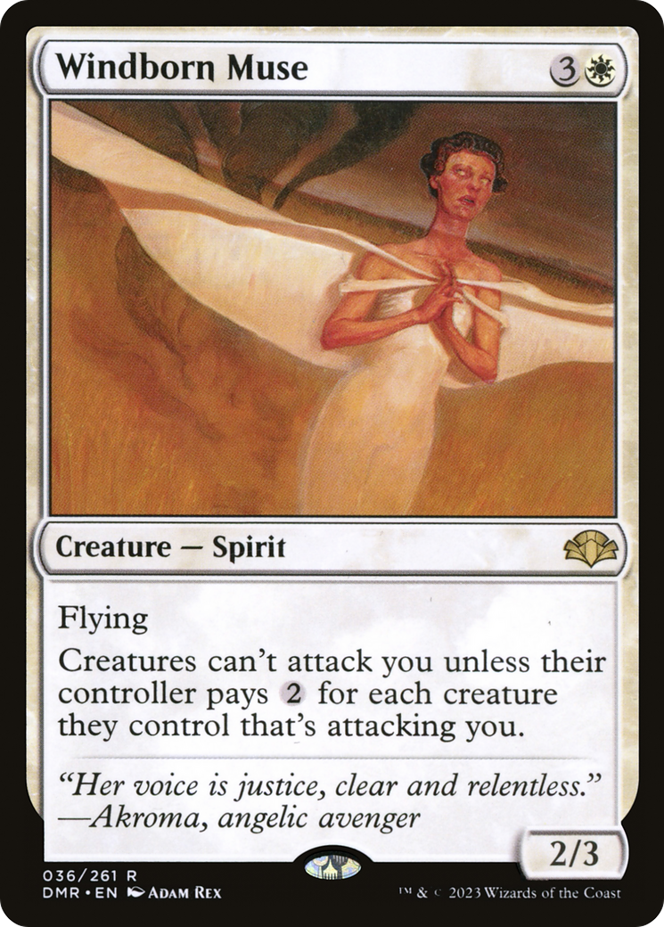 Image of Windborn Muse (DMR-036) - Dominaria Remastered