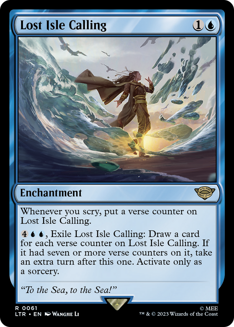 Image of Lost Isle Calling (LTR-061) - The Lord of the Rings: Tales of Middle-earth
