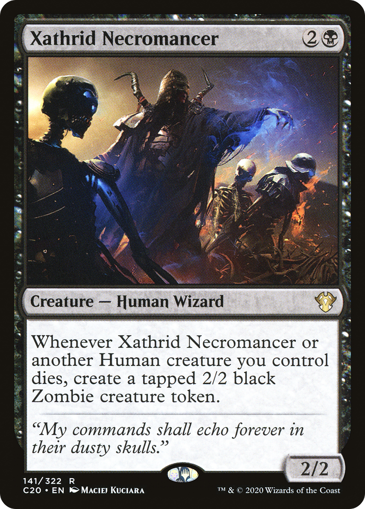 Image of Xathrid Necromancer (C20-141) - Commander 2020