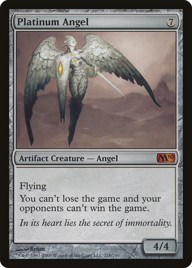 Image of Platinum Angel (M10-218) - Magic 2010 Foil