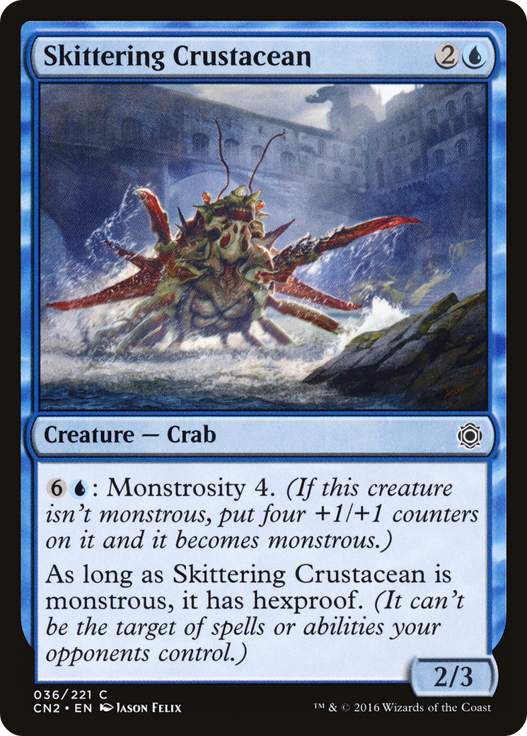 Image of Skittering Crustacean (CN2-036) - Conspiracy: Take the Crown Foil