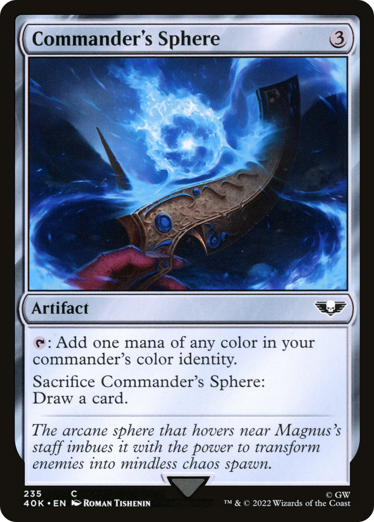 Image of Commander's Sphere (235) (40K-235) - Warhammer 40,000 Commander